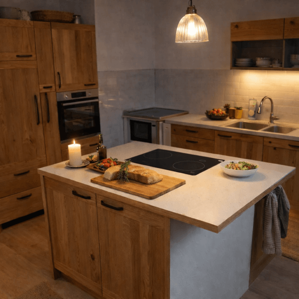 Solid Oak Kitchen – Crafted to Last