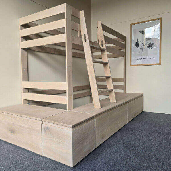 Modular Solid Wood Children’s Bed – Safe, Stable and Fully Adjustable