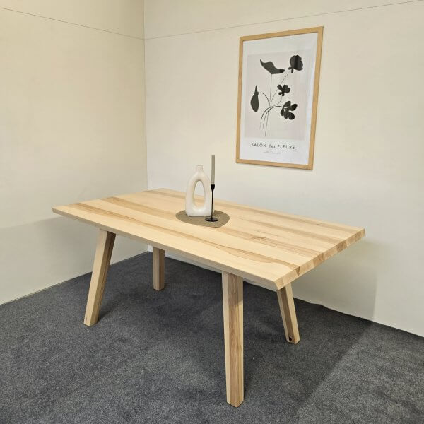 Heartwood Beech Table – 180 × 100 cm - 990 EUR