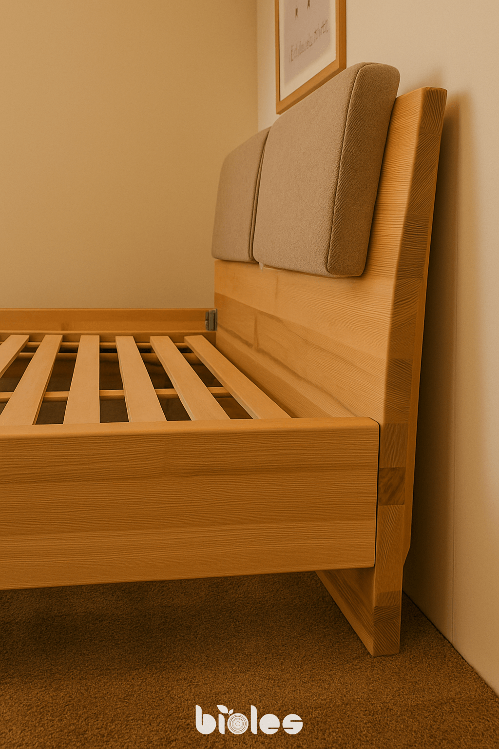 Solid Ash Bed β Elegance, Strength and Natural Warmth Special offer β10%: price 1390 EUR - Image 2