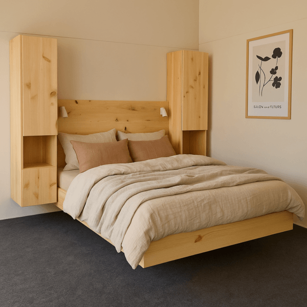 A Bedroom That Brings the Alps Into Your Home
