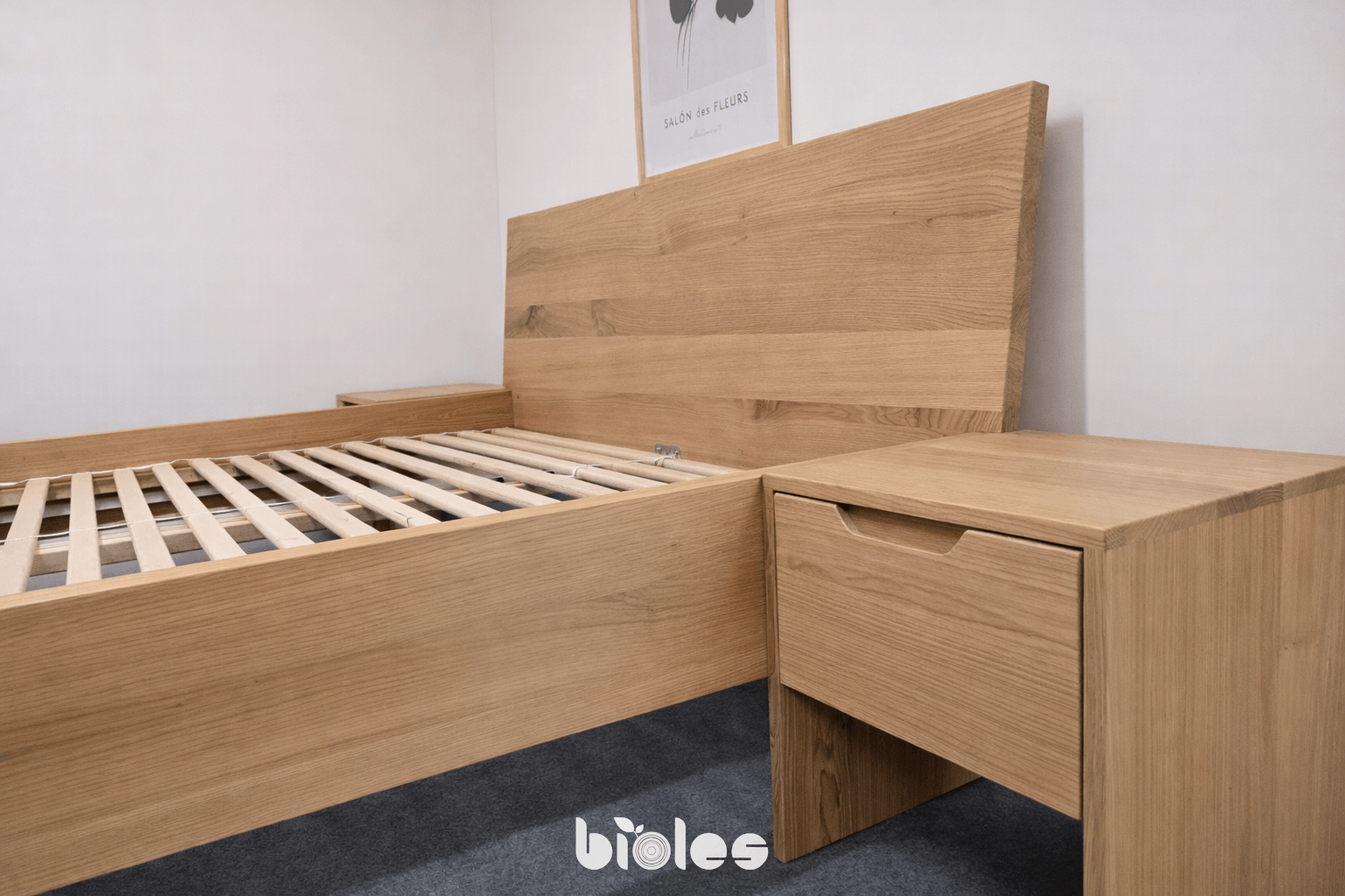 Floating Solid Oak Bed β Timeless Design and Exceptional Stability - Image 4