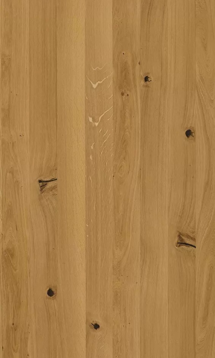 Wild oak, rustic grade, natural oil
